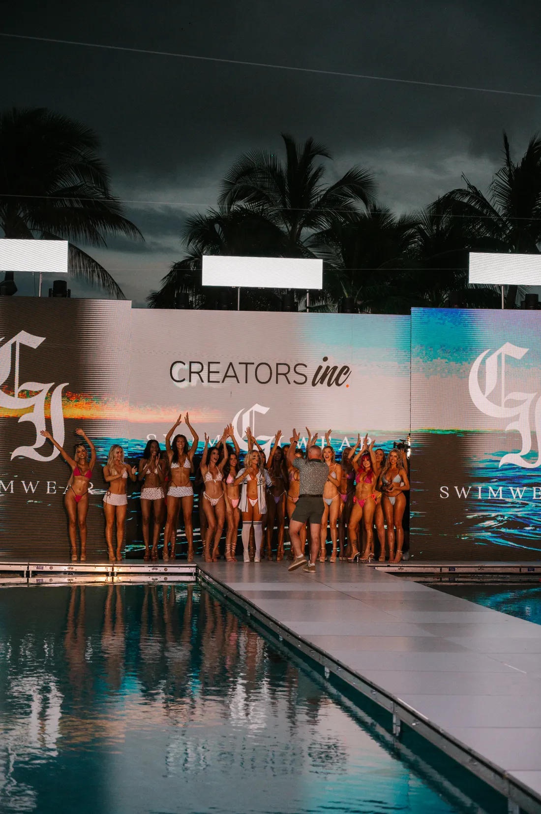 Creators Inc Swimwear runway finale